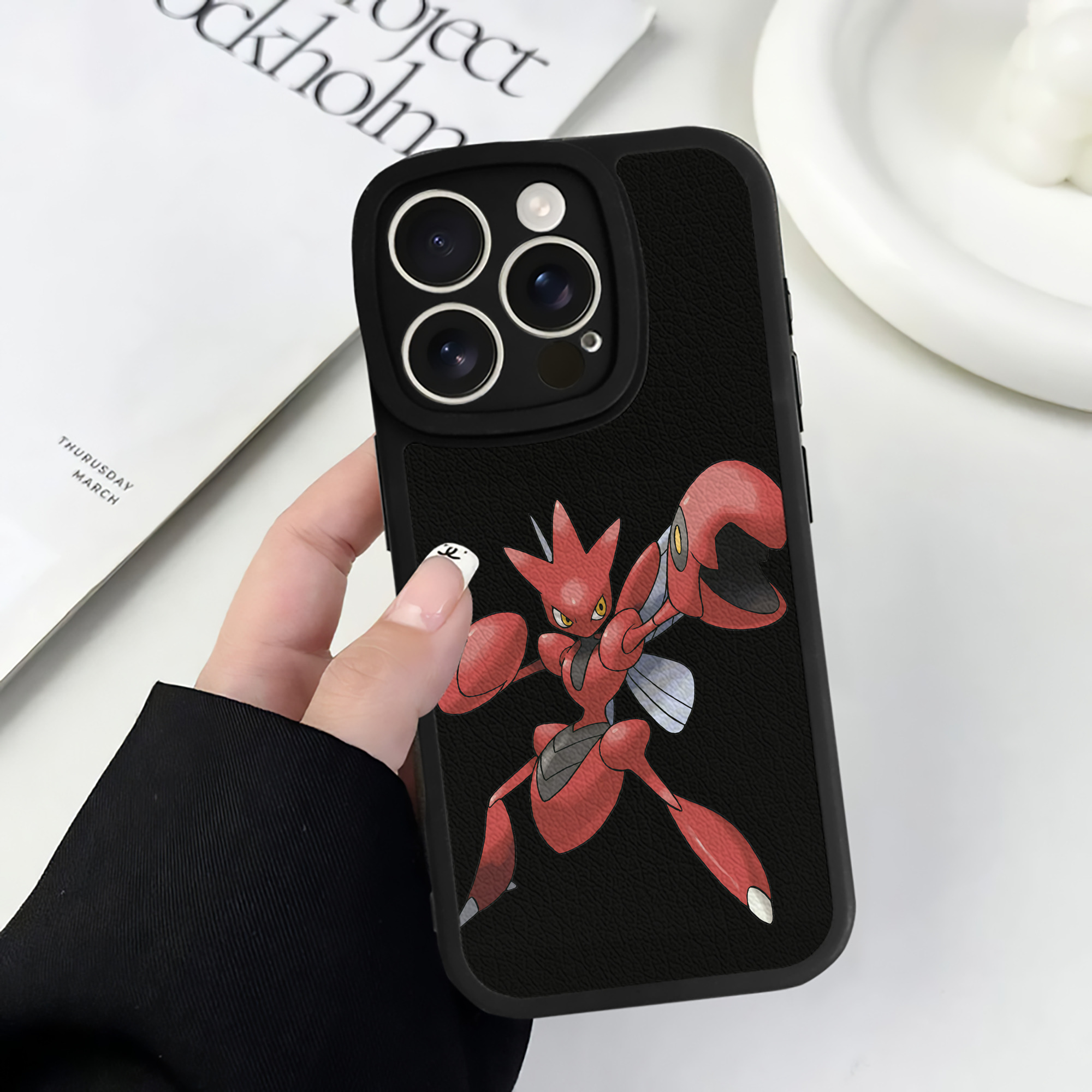 （画像用） ポケットモンスター Pokémon 【iPhone 16シリーズ対応】シリコンスマホケース（レザー調） 材質：シリコン